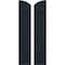 Ekena Millwork Americraft 3-Board (2 Batten) Wood Joined Board-n-Batten Shutters w/Ellipt Top, ARW101BE311X77OBH, PR ARW101BE311X77OBH - alternate 1